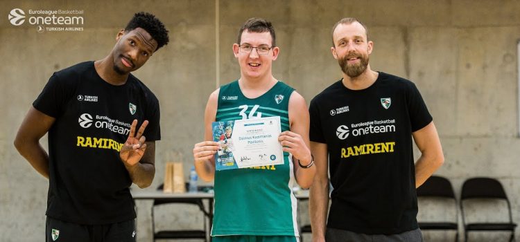 Zalgiris helps One Team participants bravely face challenges