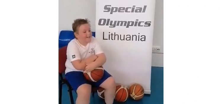 Justinas, Norway Grant projekto sportininkas