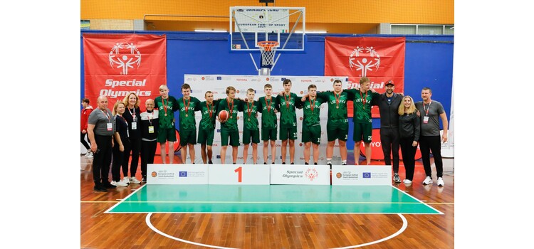 Specialiosios olimpiados Europos jungtinio krepšinio jaunių turnyro akimirkos