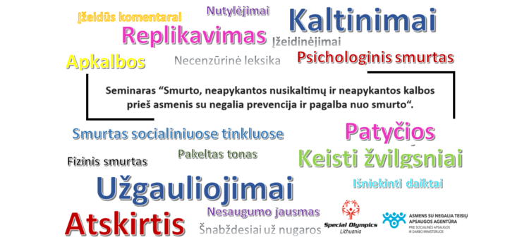 Kvietimas dalyvauti kovo 26 d. seminare smurto tematika Kvietimas dalyvauti kovo 26 d. seminare smurto tematika