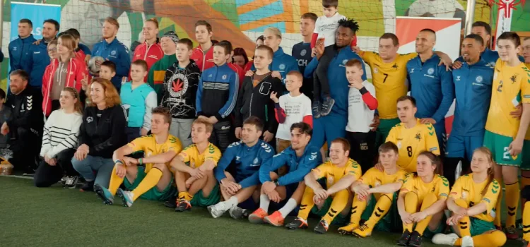 Tęsiant ilgametę draugystę Kovo 27 d. LFF treniruočių centre Kaune FC Hegelmann padėjo sukurti itin sportišką atmosferą pilną šypsenų ir gerų emocijų.