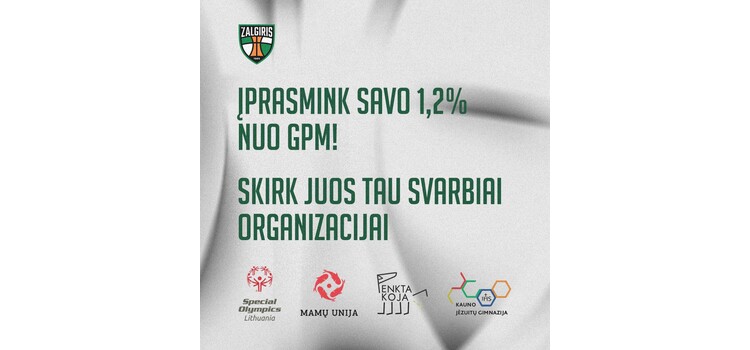 Miela Specialiosios Olimpiados bendruomene! Kviečiame skirti 1,2% paramą mūsų organizacijai ir prisidėti prie dar didesnių galimybių Specialiosios Olimpiados atletams 🤍♥️