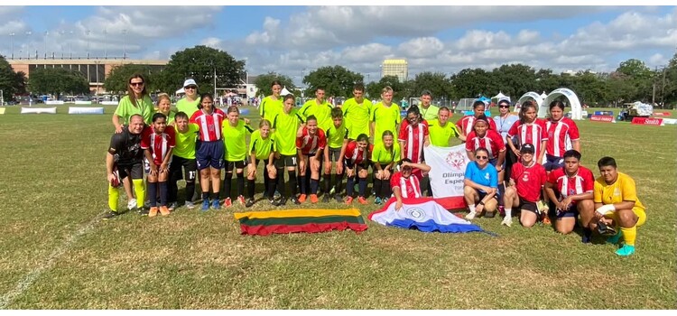 „Genuine Cup 2026“ ketvirtfinalyje Lietuvos specialiosios olimpiados futbolo rinktinė užtikrintai 2:0 įveikė Paragvajaus komandą ir iškovojo kelialapį į pusfinalį. 💪🇱🇹 „Genuine Cup 2026“ ketvirtfinalyje Lietuvos specialiosios olimpiados futbolo rinktinė užtikrintai 2:0 įveikė Paragvajaus komandą ir iškovojo kelialapį į pusfinalį. 💪🇱🇹