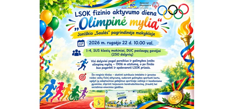 OLIMPINĖ MYLIA 2026 OLIMPINĖ MYLIA 2026