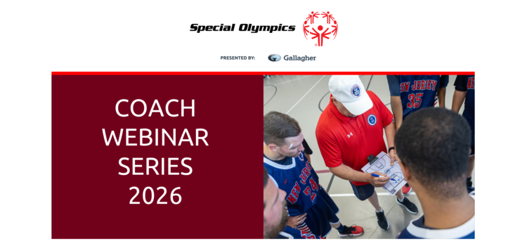 Kviečiame Jūsų įstaigų sporto trenerius dalyvauti 2026 m. „Special Olympics“ organizuojamuose nemokamuose tarptautiniuose internetiniuose seminaruose, skirtuose trenerių kvalifikacijai tobulinti ir praktinei patirčiai dalytis.