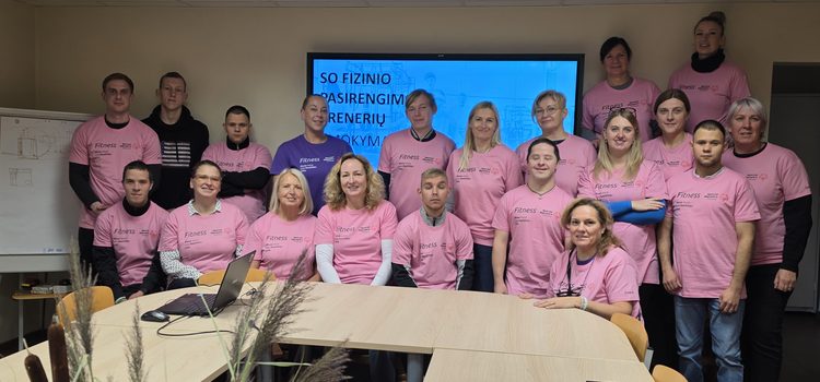 Seminare „Įtraukusis fitnesas visiems“ – žinios ir praktiniai įgūdžiai prieinamesniam fiziniam aktyvumui Seminare „Įtraukusis fitnesas visiems“ – žinios ir praktiniai įgūdžiai prieinamesniam fiziniam aktyvumui